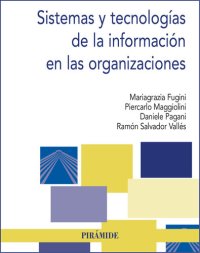 cover of the book Sistemas y tecnologías de la información en las organizaciones