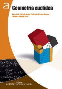 cover of the book Geometría euclídea