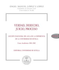 cover of the book Verdad, derecho, juicio, proceso