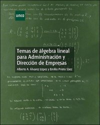 cover of the book Temas de álgebra lineal para administración y dirección de empresas.