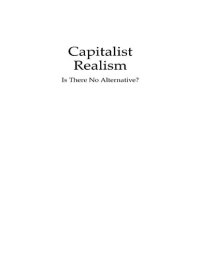 cover of the book Capitalist Realism: Is there no alternative?