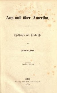 cover of the book Aus und über Amerika