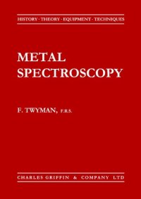 cover of the book Metal Spectroscopy