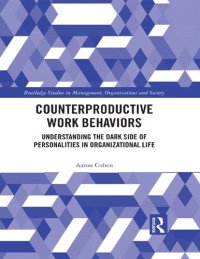 cover of the book Counterproductive Work Behaviors