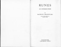 cover of the book Runes: An introduction