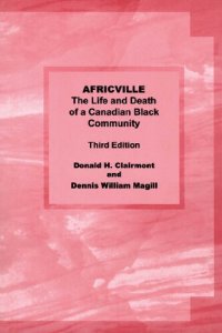 cover of the book Africville: The Life and Death of a Canadian Black Community