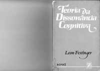 cover of the book Teoria da Dissonância Cognitiva