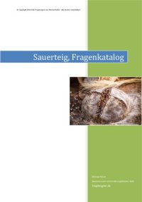 cover of the book Sauerteig, Fragenkatalog