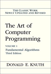 cover of the book The Art of Computer Programming, Vol. 1: Fundamental Algorithms, 3rd Edition