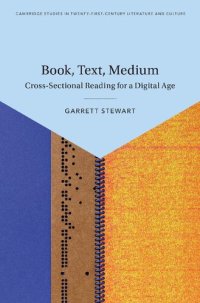 cover of the book Book, Text, Medium: Cross-Sectional Reading for a Digital Age