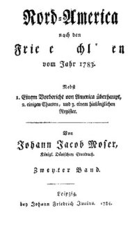 cover of the book Nord-America nach den Friedensschlüssen vom Jahr 1783