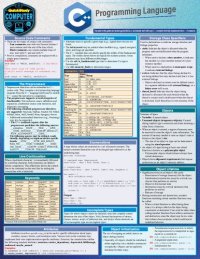 cover of the book C++ Programming Language: a QuickStudy Laminated Reference