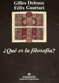 cover of the book ¿Qué es la filosofía?