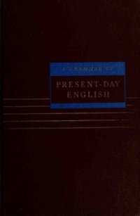 cover of the book A grammar of present-day English