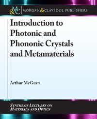 cover of the book Introduction to Photonic and Phononic Crystals and Metamaterials