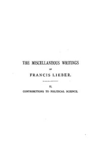 cover of the book Contributions to Political Science