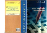 cover of the book Interpretação: autoria leitura e efeitos do trabalho simbólico