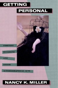 cover of the book Getting personal : feminist occasions and other autobiographical acts