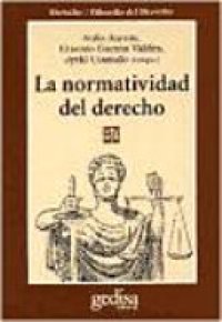 cover of the book La normatividad del derecho