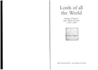 cover of the book Lords of All the World: Ideologies of Empire in Spain, Britain and France, 1492-1830: Ideologies of Empire in Spain, Britain and France c.1500-c.1800