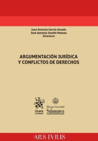 cover of the book Argumentación jurídica y conflicto de derechos