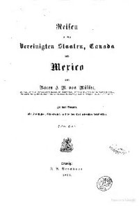 cover of the book Reisen in den Vereinigten Staaten, Canada und Mexico