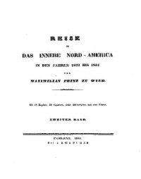 cover of the book Reise in das Innere Nord-America in den Jahren 1832 bis 1834