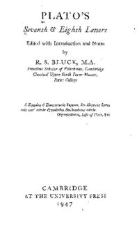 cover of the book Plato's Seventh & Eighth Letters