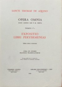 cover of the book Expositio libri peryermenias