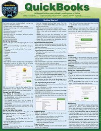 cover of the book Quickbooks: a QuickStudy Laminated Reference Guide (Quickstudy Reference Guide)