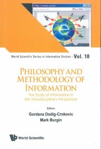 cover of the book Philosophy and methodology of information: the study of information in the transdisciplinary perspective