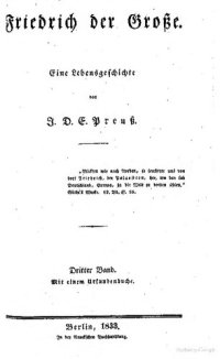 cover of the book Friedrich der Große. Eine Lebensgeschichte