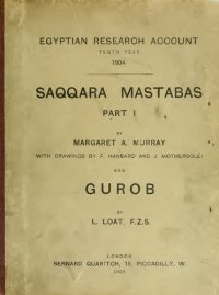 cover of the book Saqqara Mastabas