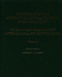 cover of the book Proceedings of the ninth International Congress of Egyptologists / Actes du neuvième Congrès international des égyptologues