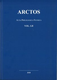 cover of the book Arctos: Acta Philologica Fennica