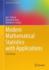 cover of the book Modern Mathematical Statistics With Applications