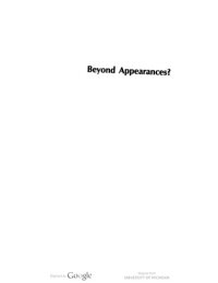 cover of the book Beyond appearances? : visual practices and ideologies in modern India