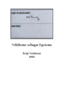 cover of the book Nihilisme sebagai Egoisme