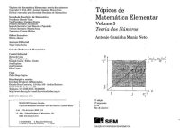 cover of the book Tópicos de Matemática Elementar - Volume 5 Teoria dos Números