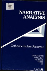 cover of the book Narrative Analysis