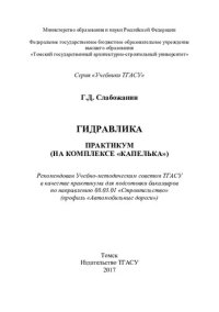 cover of the book Гидравлика: практикум (на комплексе "Капелька")