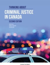 cover of the book Thinking About Criminal Justice in Canada