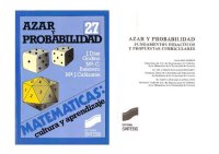 cover of the book Azar y probabilidad. Fundamentos didácticos y propuestas curriculares