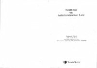 cover of the book Textbook On Administrative Law