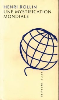 cover of the book Une mystification mondiale