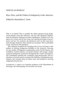 cover of the book Who Is an Indian?: Race, Place, and the Politics of Indigeneity in the Americas