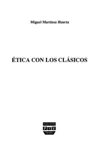 cover of the book Ética con los clásicos