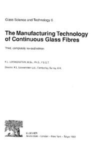 cover of the book The Manufacturing Technology of Continuous Glass Fibres