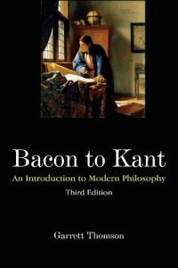 cover of the book Bacon to Kant: An Introduction to Modern Philosophy