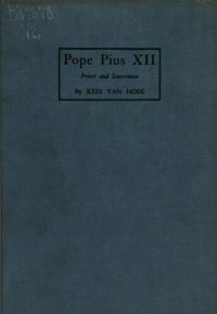 cover of the book Pope Pius XII, Priest And Statesman: A Biography